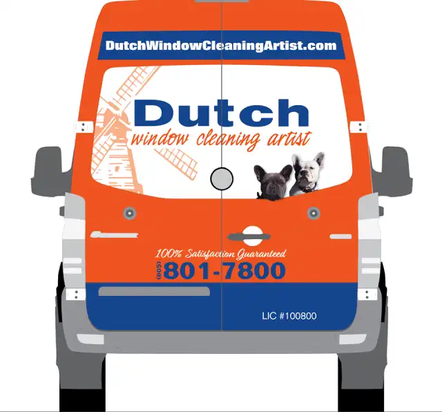 Dutch Window Cleaning Artist Truck