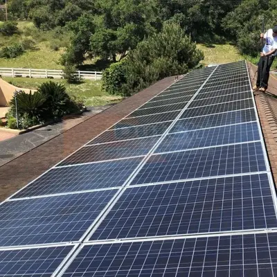 Solar Panel Cleaning in All of San Luis Obispo County before image 1
