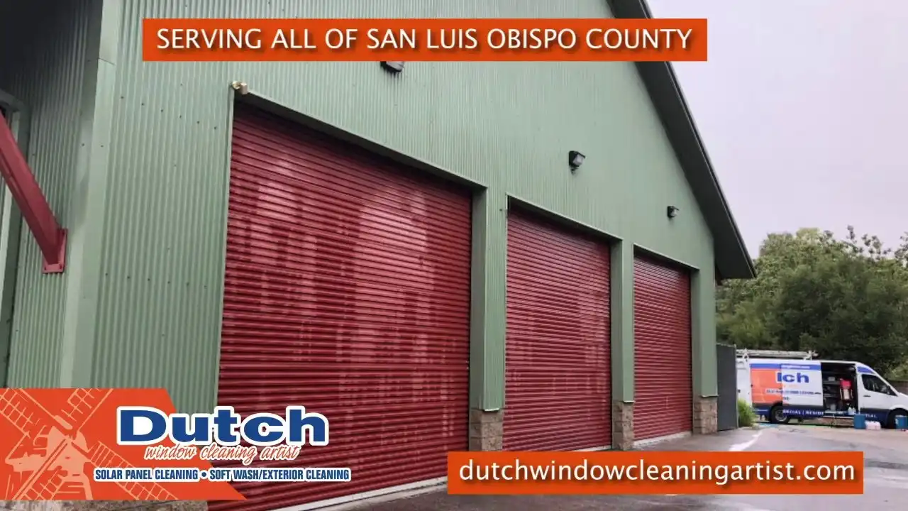 Best Soft Wash in San Luis Obispo Dutch Window Cleaning Artist